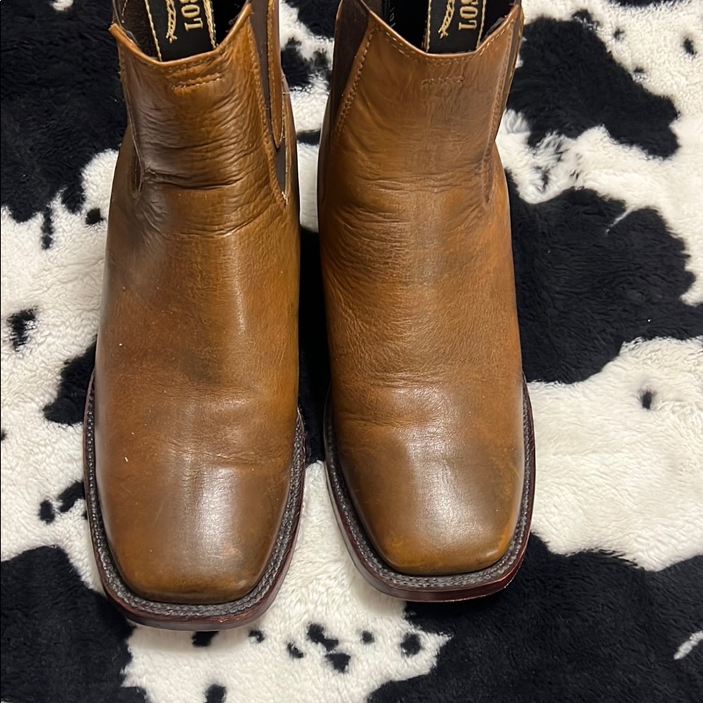 Men's Brown Leather Boots